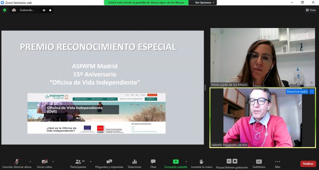 Premio de Especial Reconocimiento