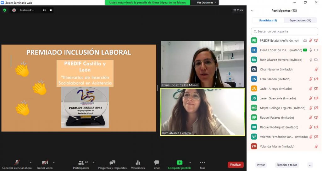 Premio Inclusión laboral