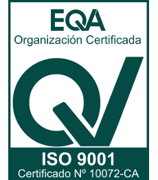 Sello certificado EQA Empresa certificada ISO 9001