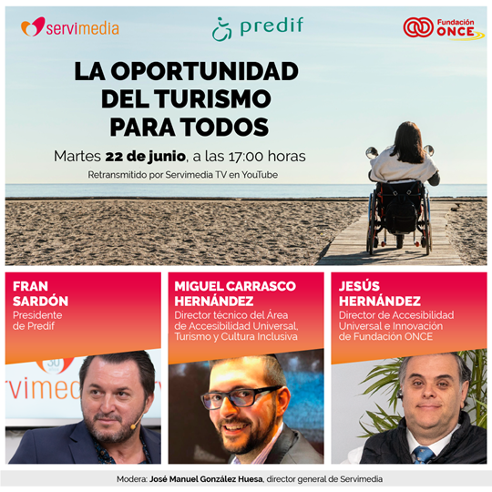 Cartel del diálogo La oportunidad del turismo
