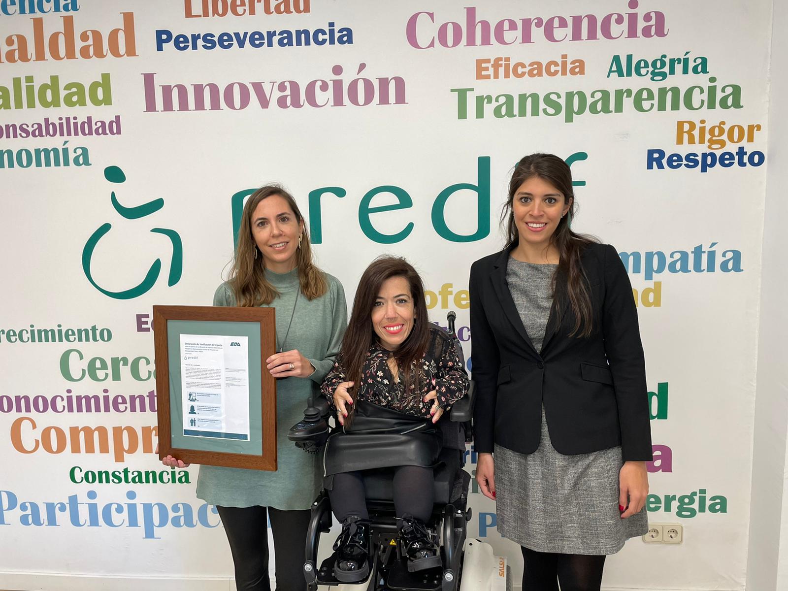 Entrega de la verificación EQA en la oficina de PREDIF