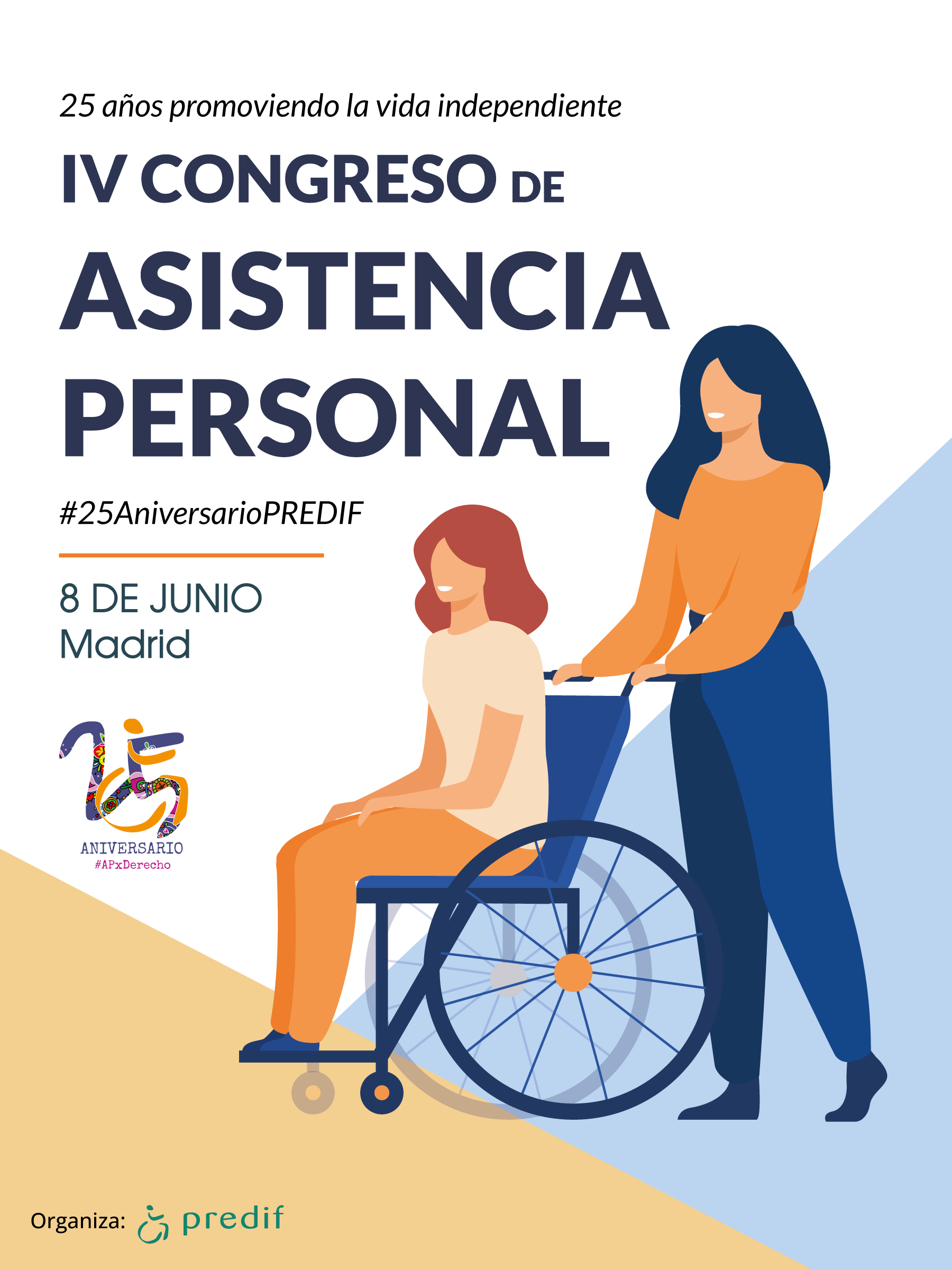 Cartel IV congreso de asistencia personal