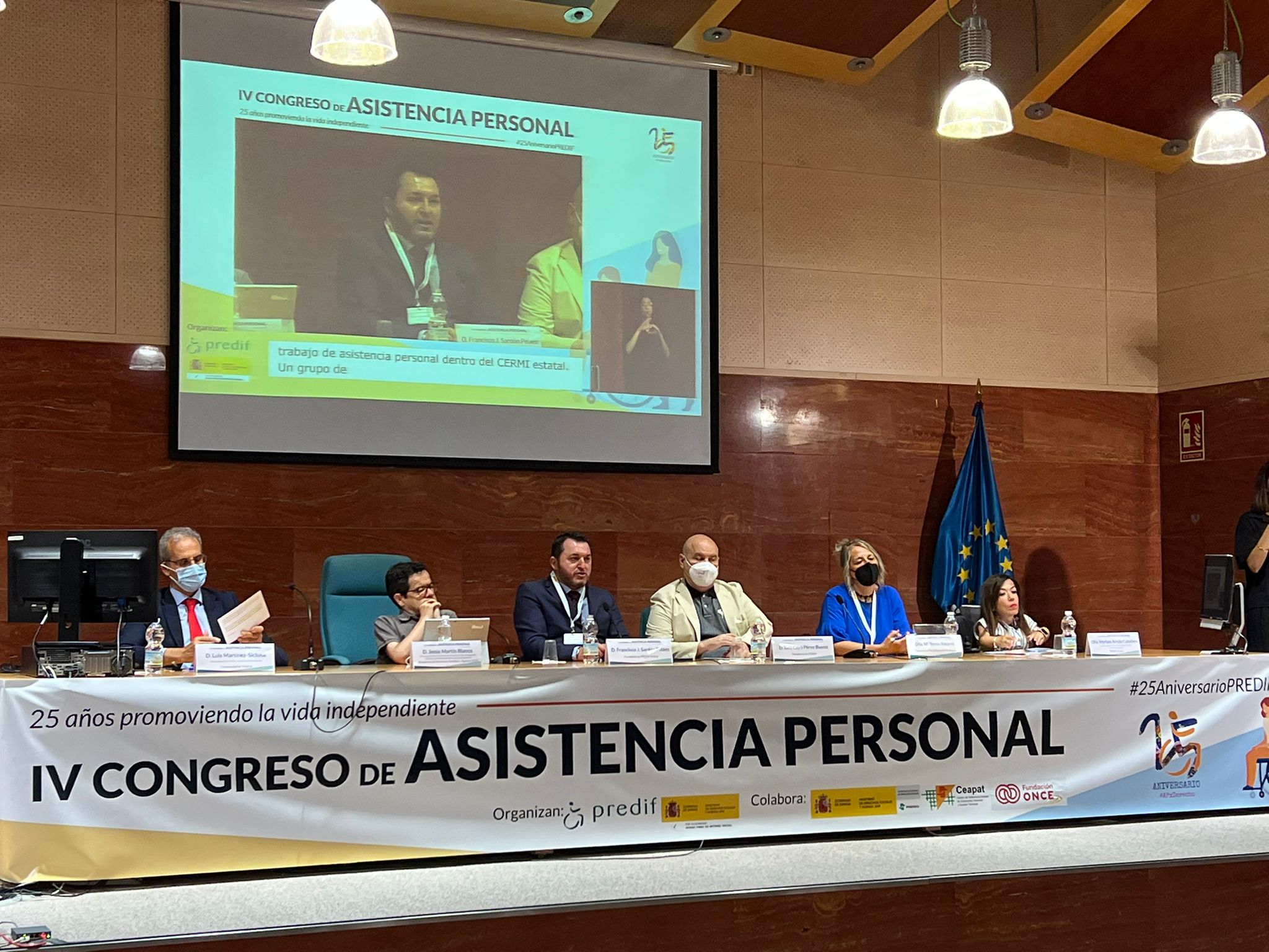 Mesa inaugural del IV Congreso AP PREDIF