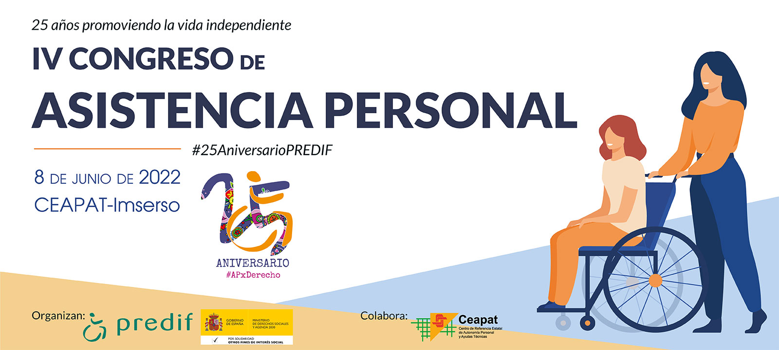 imagen de la noticiaInscripciones abiertas para el IV Congreso de Asistencia Personal de PREDIF