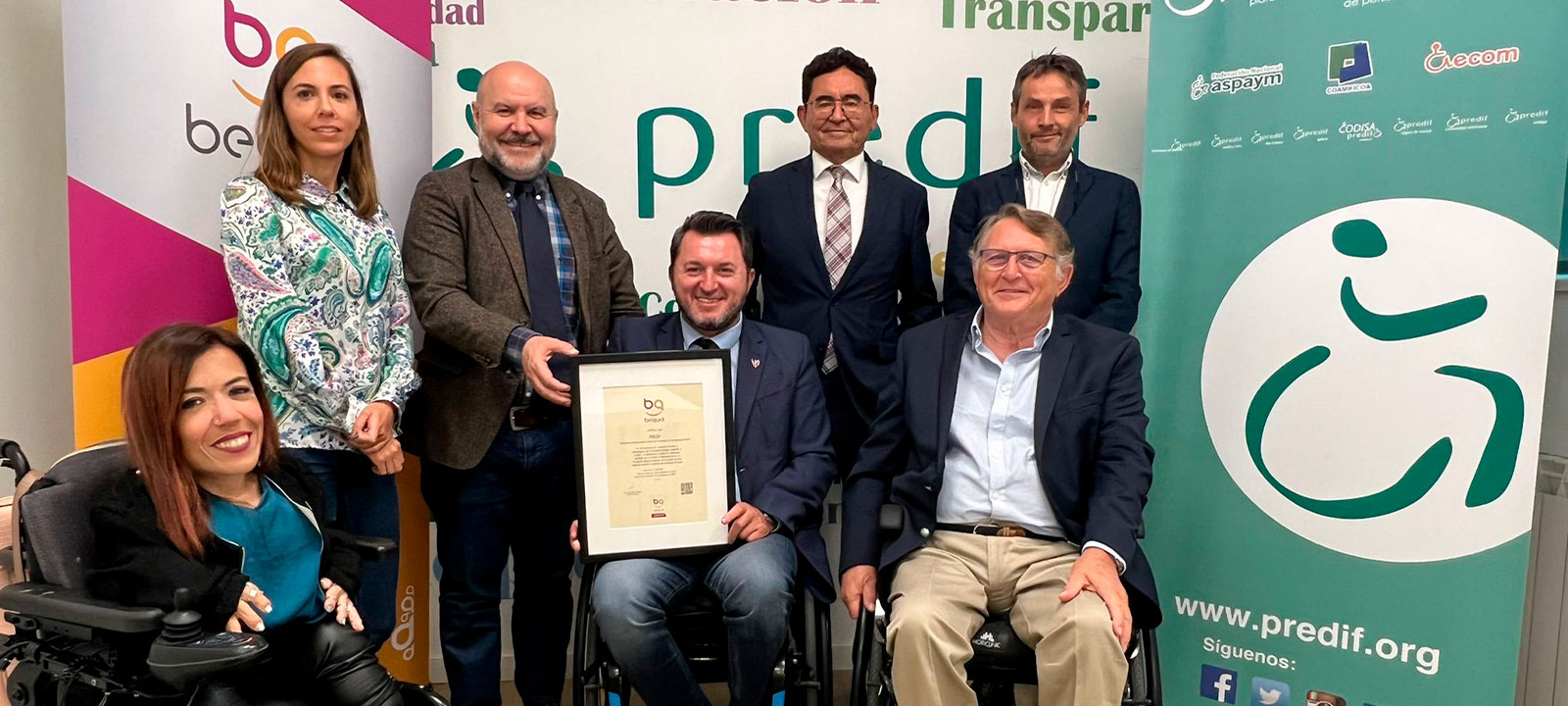 imagen de la noticiaPREDIF recibe el Sello Bequal y alcanza el nivel PREMIUM, que certifica la excelencia en sus políticas de inclusión de las personas con discapacidad