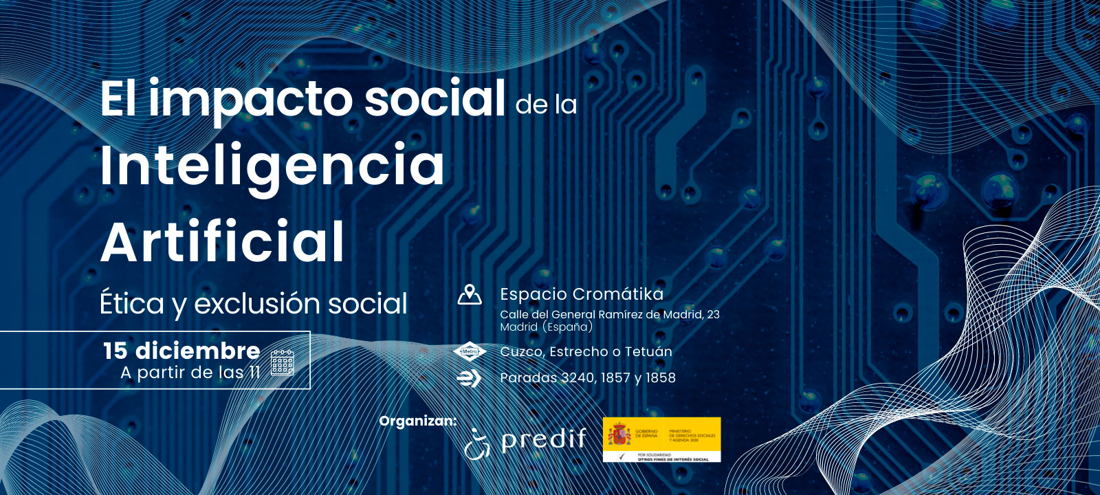 imagen de la noticia - PREDIF celebra la mesa redonda «El impacto social de la inteligencia artificial: ética y exclusión social»