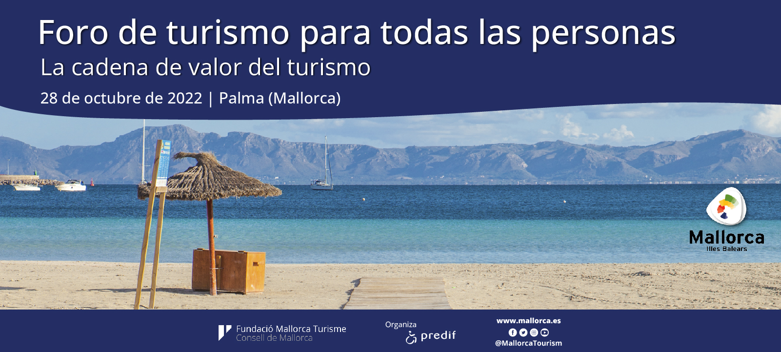 imagen de la noticia - Fundació Mallorca Turisme promociona con PREDIF el ‘turismo para todas las personas’