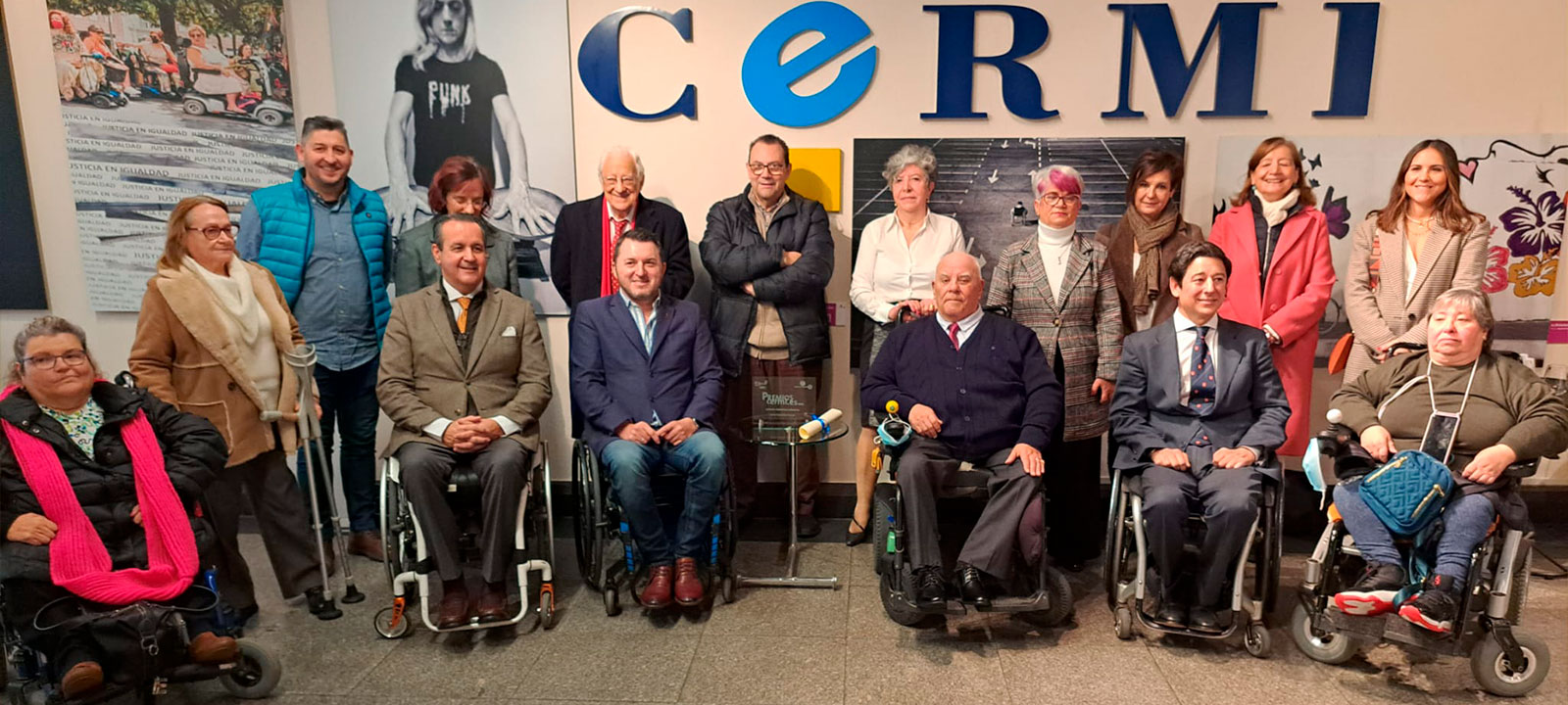 imagen de la noticia - Ramón Hernández, miembro de la Junta Directiva de PREDIF, recibe el premio Cermi.es 2022