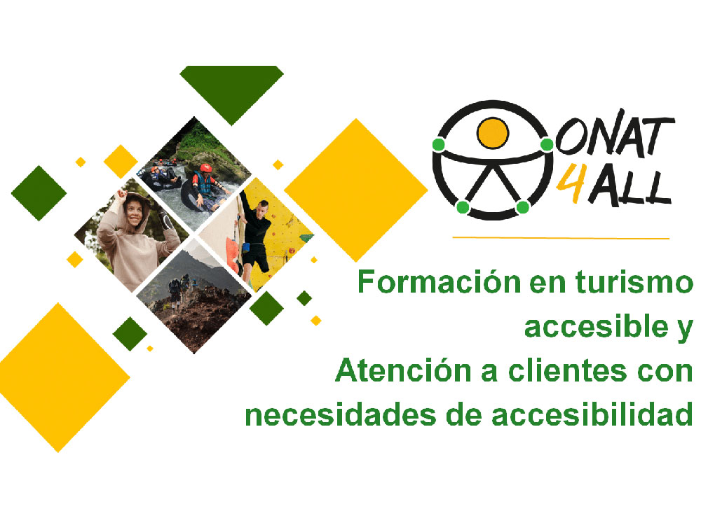 cartel curso Formación en turismo accesible