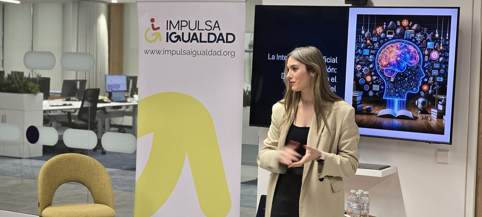 imagen de la noticiaIMPULSA IGUALDAD presenta el proyecto AI4ALL en una jornada sobre IA E innovación educativa